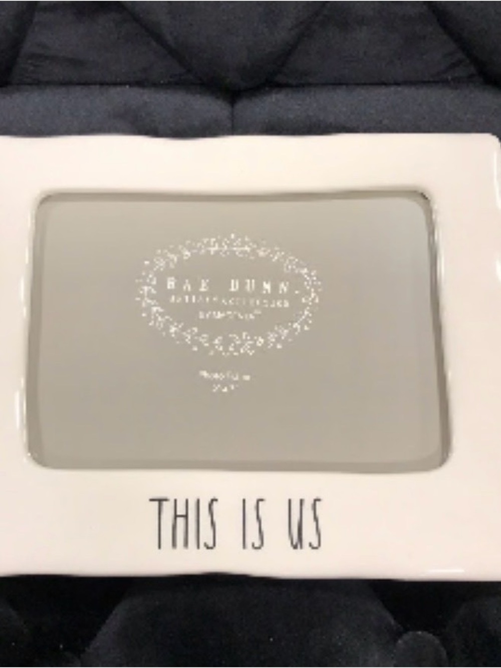 Rae Dunn “This is Us” ceramic 5x7 frame